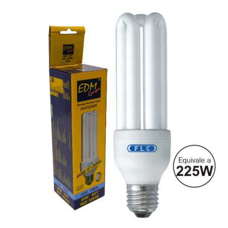 LÂMPADA E27 45W225W 230V ECO 2700LM 6400K