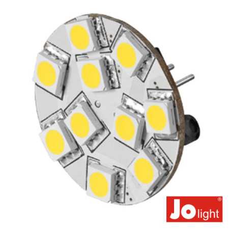 LÂMPADA G4 22W 12V 10 LEDS BRANCO FRIO JOLIGHT