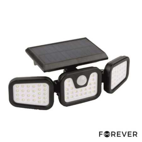 CANDEEIRO EXTERIOR 8W 600LM 6000K C SENSOR PIR PAINEL SOLAR
