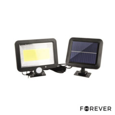 CANDEEIRO EXTERIOR 8W 600LM 6000K C SENSOR PIR PAINEL SOLAR