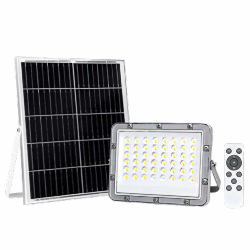FOCO LED C PAINEL SOLAR 60W 4000K 1200LM CINZENTO