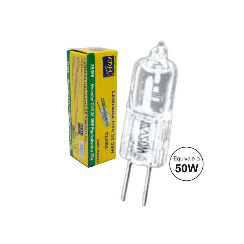 LÂMPADA G635 50W 12V HALOGÉNEO