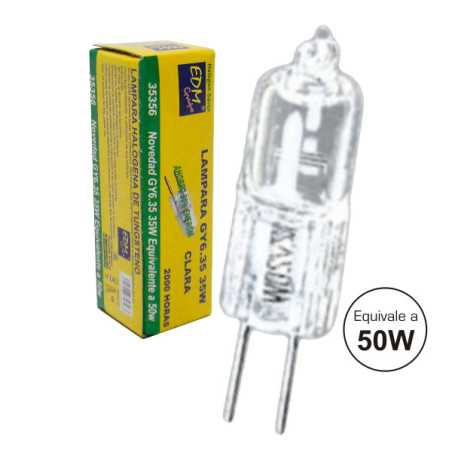 LÂMPADA G635 50W 12V HALOGÉNEO