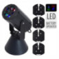 PROJETOR LED INTERIOR A BATERIA C 4 SLIDES
