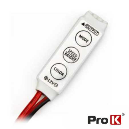 CONTROLADOR P FITA LEDS RGB 12V PROK