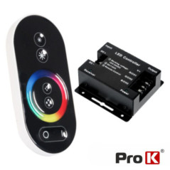 CONTROLADOR P FITA LEDS RGB 12V CCOMANDO TOUCH PROK
