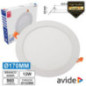 PAINEL LEDS REDONDO 12W 170MM 6400K 960LM AVIDE