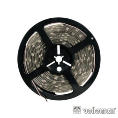 FITA LED FLEXÍVEL BRANCO QUENTE 150 LEDS 5M 12V VELLEMAN