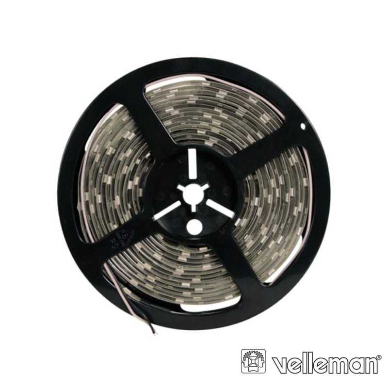 FITA LED FLEXÍVEL BRANCO QUENTE 150 LEDS 5M 12V VELLEMAN