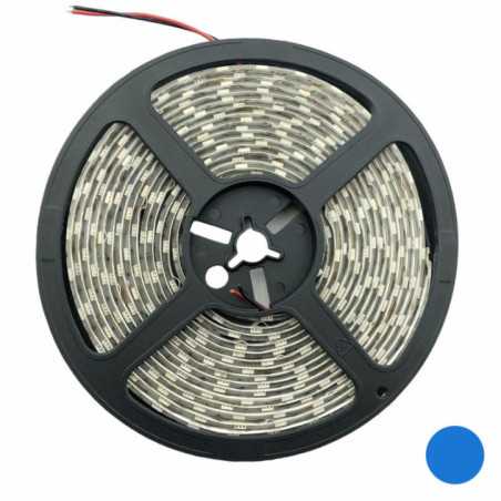 FITA 300 LED 5050 AZUL 144WM 12V 3500LM IP65 5M PROK