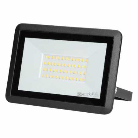 FOCO LED 50W 230V 4000K 4000LM PRETO ADVITI