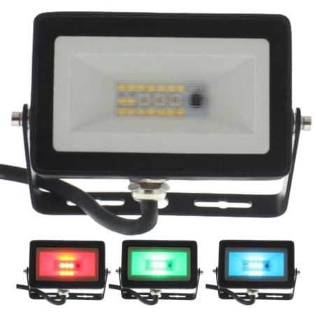 FOCO LED 7W 100265V RGBNW CCOMANDO IP65