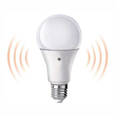 LÂMPADA E27 9W 230V 6500K IP20 C SENSOR CREPUSCULAR