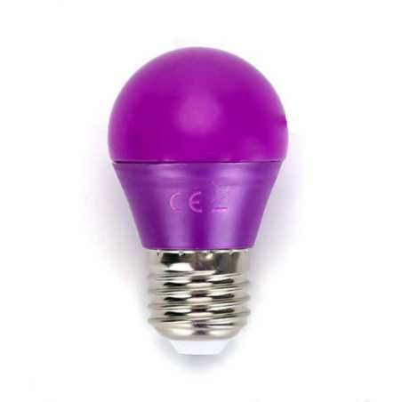 LÂMPADA E27 4W 30W 230V LED ROXO
