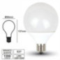 LÂMPADA E27 15W120W 230V LEDS GLOBO BRANCO QUENTE 1200LM