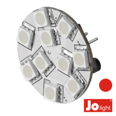 LÂMPADA G4 22W 12V 10 LEDS VERMELHO JOLIGHT