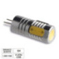 LÂMPADA G4 18W 12V 1 LED SMD COB BRANCO QUENTE