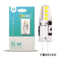 LÂMPADA G4 17W 12V SILICONE 4500K 170LM