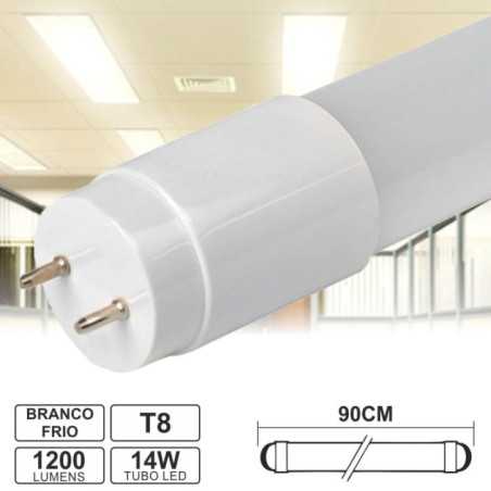 LÂMPADA TUBULAR 14W 90CM LEDS T8 6500K 1200LM