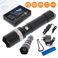 LANTERNA C 1 LED XPE 3W 3 NÍVEIS LUZ ZOOM 220LM WELL