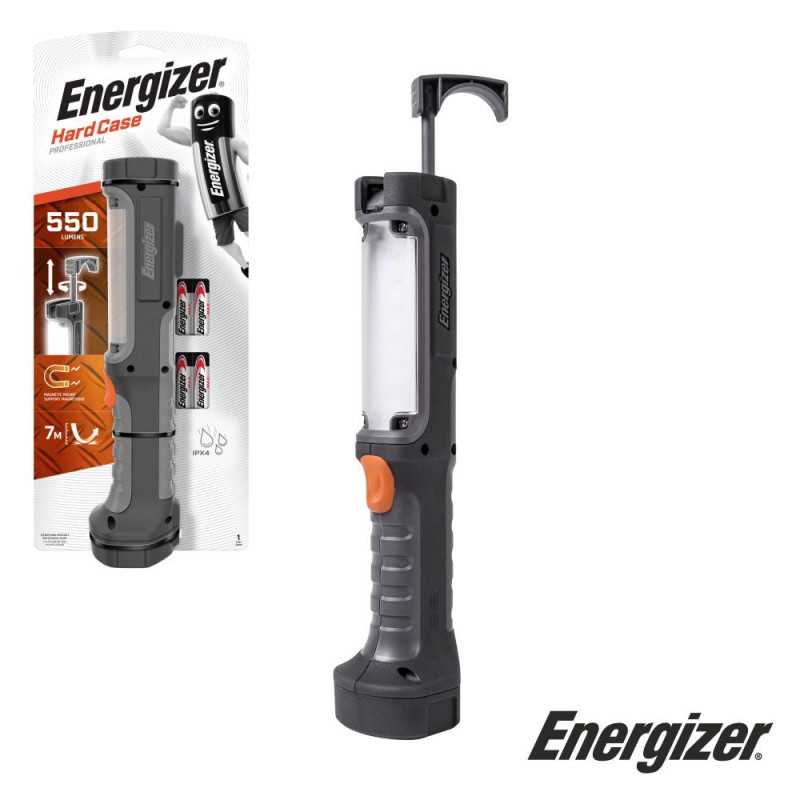 LANTERNA LED HARD CASE WORK LIGHT 550LM ENERGIZER