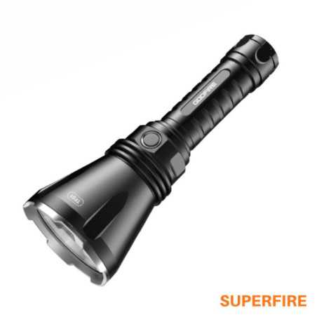 LANTERNA TÁCTICA 20W 1371LM IP55 GODFIRE SUPERFIRE