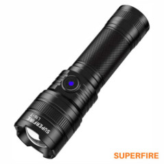 LANTERNA 15W 890LM IP43 ZOOM SUPERFIRE