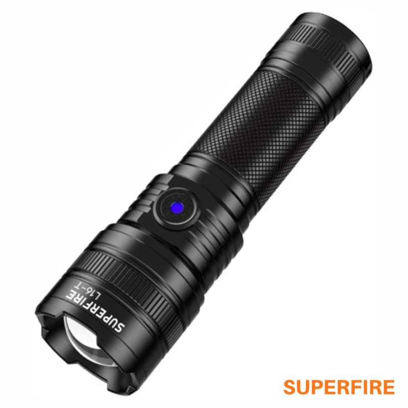LANTERNA 15W 890LM IP43 ZOOM SUPERFIRE