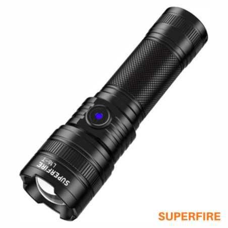 LANTERNA 15W 890LM IP43 ZOOM SUPERFIRE