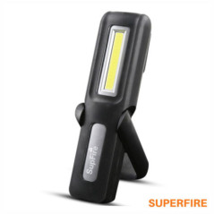 LANTERNA DE TRABALHO C ÍMAN E GANCHO 3WLED3WCOB SUPERFIRE