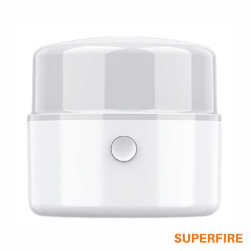 LUZ DE PRESENÇA PORTÁTIL 2W 180LM SUPERFIRE