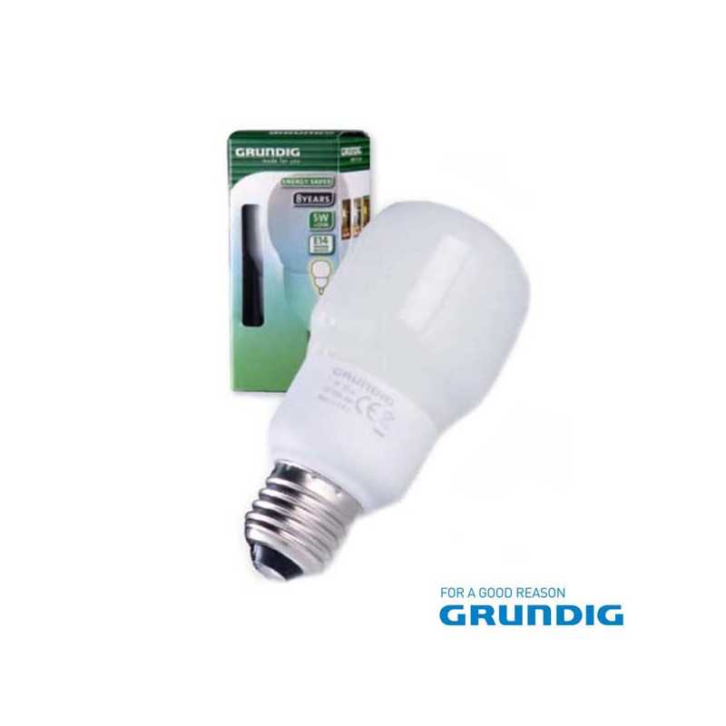 LÂMPADA E27 8W40W 230V ECO 400LM 2700K GRUNDIG