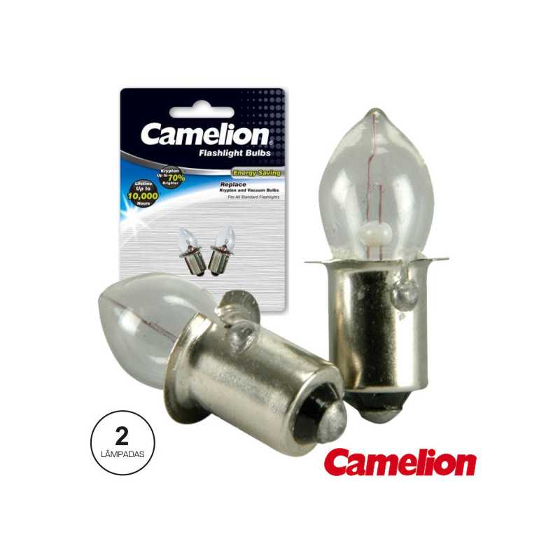 LÂMPADA BAIONETA 05A 36V VACUUM 2X BLISTER CAMELION