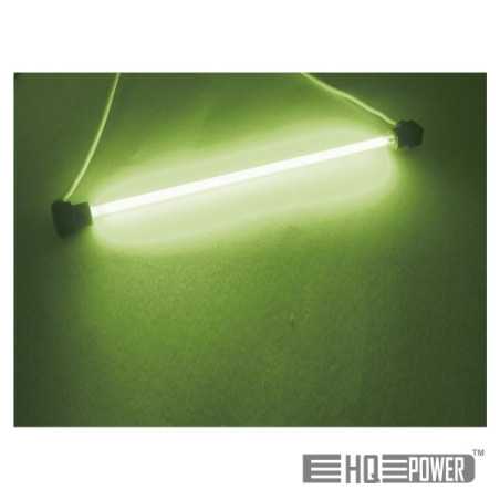 LÂMPADA TUBULAR 180800V NÉON 10CM VERDE HQ POWER
