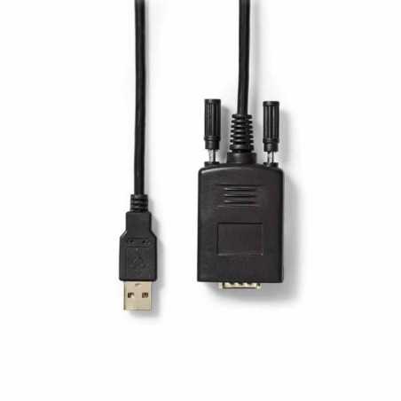 CABO ADAPTADOR USB PORTA SERIE RS232 09M