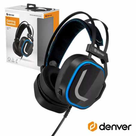 AUSCULTADORES GAMING C LED RGB