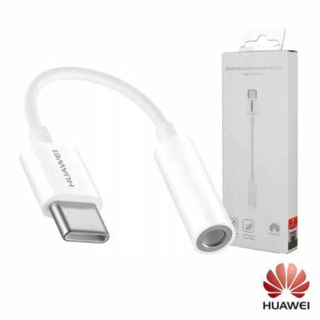 ADAPTADOR USBC MACHO P JACK 35MM CM20 BRANCO HUAWEI