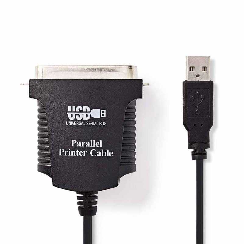 CABO ADAPTADOR USB PORTA PARALELA CENTRONIC 36P 2M