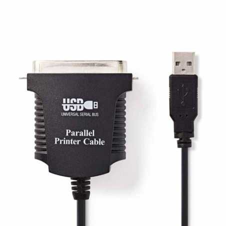 CABO ADAPTADOR USB PORTA PARALELA CENTRONIC 36P 2M