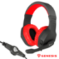 AUSCULTADORES GAMING PRETOVERMELHO ARGON 200 GENESIS