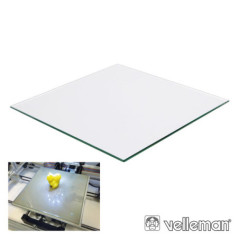 PAINEL VIDRO P IMPRESSORA 3D K8200 215X215X3MM VELLEMAN