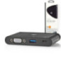 HUB USBC C USBC USB 30 VGA 100W NEDIS