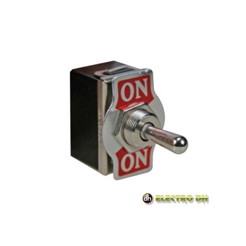 COMUTADOR UNIPOLAR DE ALAVANCA ONON 10A 250V EDH