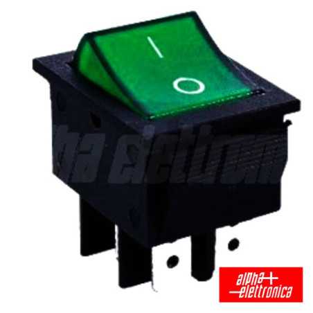 INTERRUPTOR BASCULANTE 15A250V DPST ONOFF