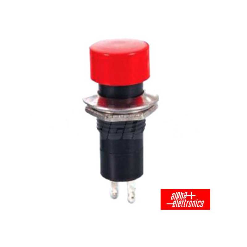 INTERRUPTOR PRESSÃO REDONDO ONOFF VERMELHO