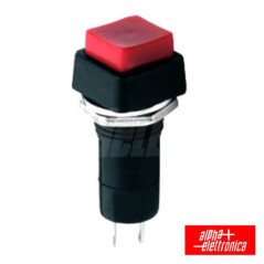 INTERRUPTOR PRESSÃO QUADRADO NORMALMEMTE ABERTO VERMELHO