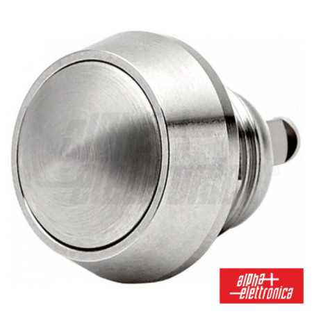 INTERRUPTOR PRESSÃO REDONDO METAL ONOFF IP65