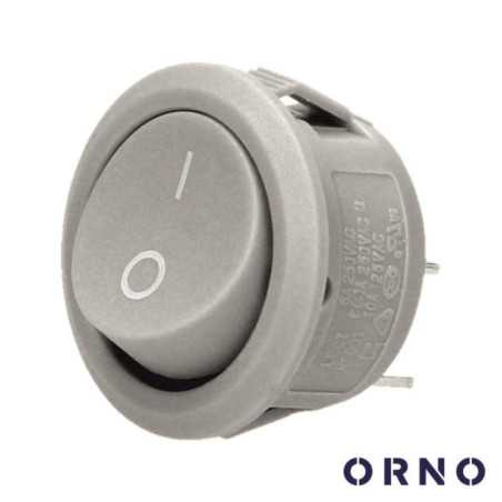INTERRUPTOR BASCULANTE ONOFF CINZA ORNO