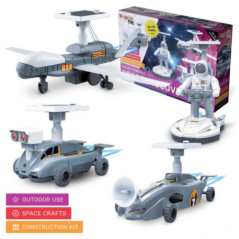 KIT EXPLORAÇÃO ESPACIAL SOLAR EDUCATIVO 4 EM 1 HAPPYFUN