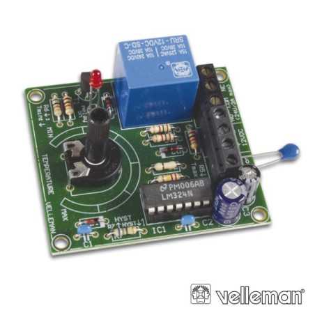 KIT TERMOSTATO C INDICADOR LED VELLEMAN